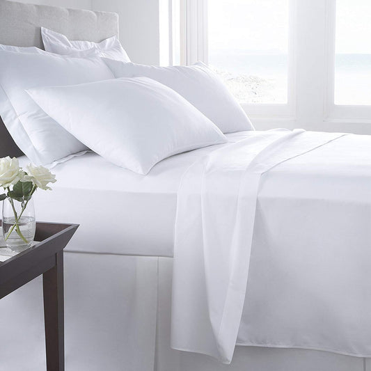 cvc sheet long king flat white